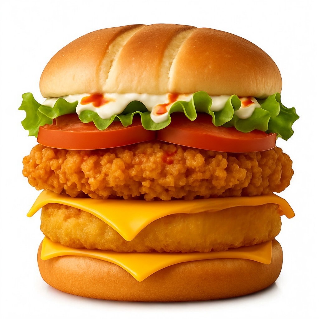 CHICK'N BURGER🍗 🍔 — CKNB