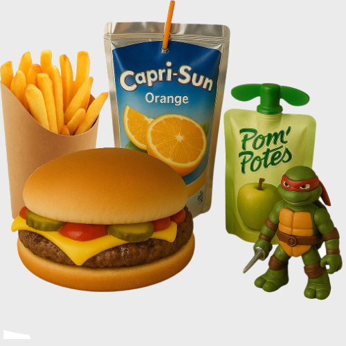MENU KIDS CHEESE BURGER ⚽️ — CKNB
