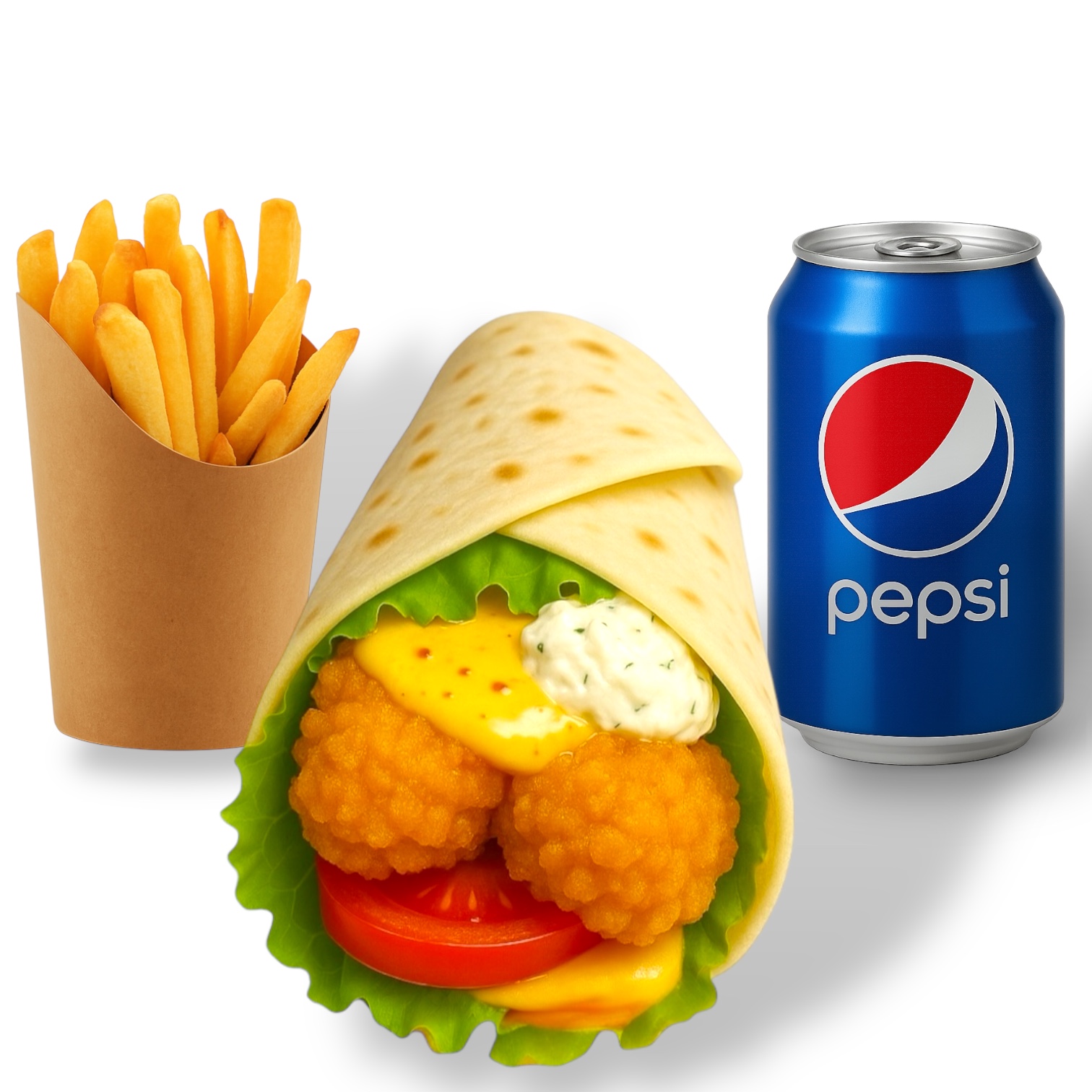 MENU WRAP BOURSIN 🍗🌯 — CKNB